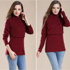 NurtureComfort Turtleneck Nursing Top ATHLEXES