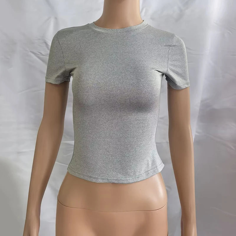 Chic Slim Fit Women's Casual T Shirt ATHLEXES
