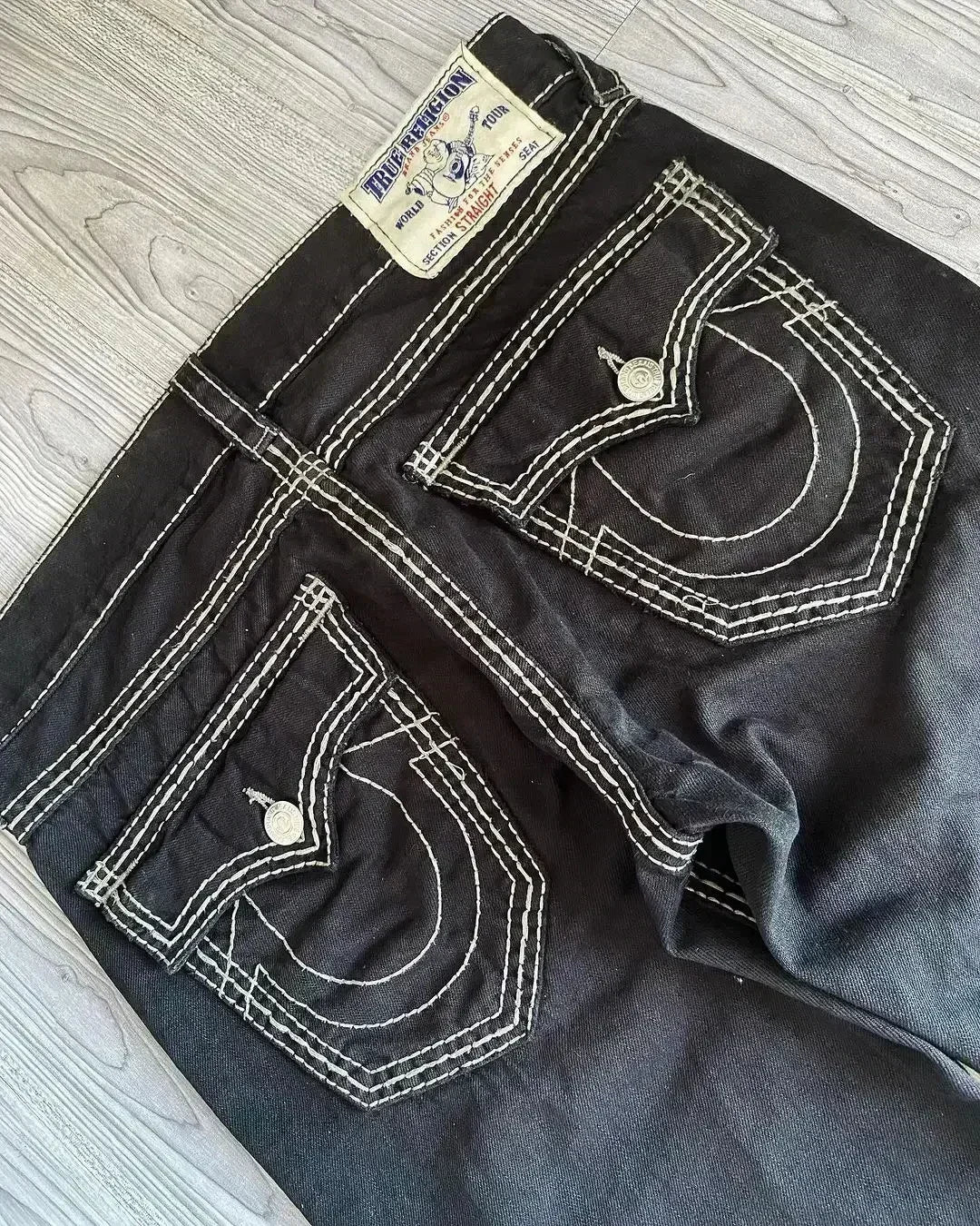 Retro Y2K Wide-Leg Baggy Jeans ATHLEXES