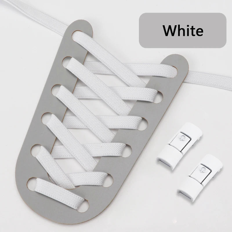 No Tie Elastic Press Lock Shoelaces for All ATHLEXES
