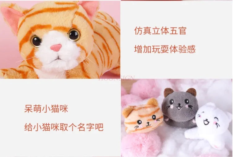 Talking Plush Cat Toy with Sound and Light ATHLEXES