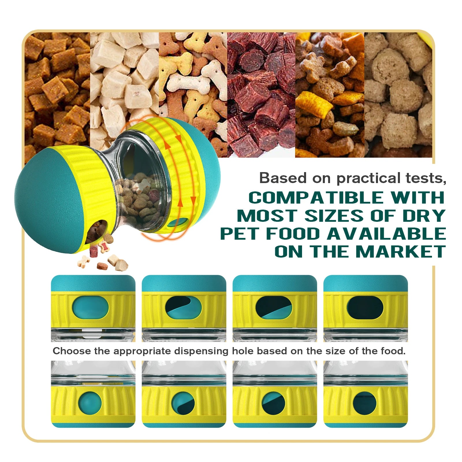 SmartFeed Interactive Dog Puzzle Ball ATHLEXES