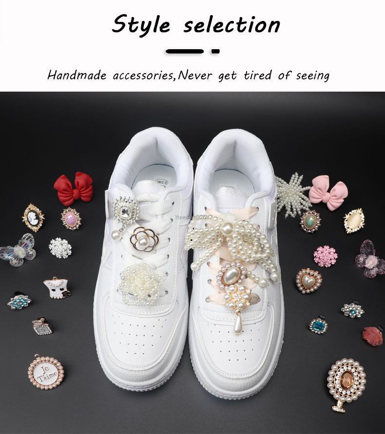 Chic Gemstone Shoe Charms for Sneakers Accessories ATHLEXES