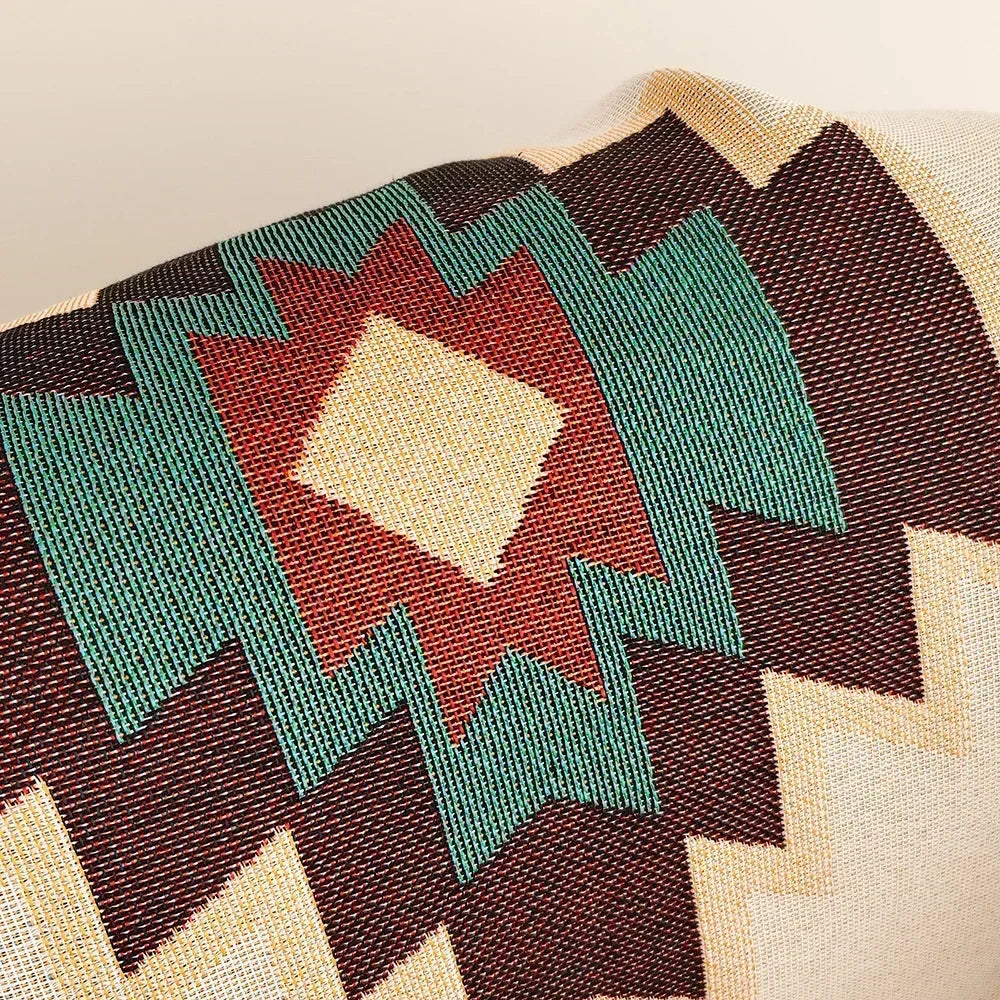 Boho Chic Aztec Oversized Throw Blanket ATHLEXES
