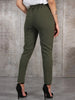 Chic Chiffon High Waist Slim Fit Pants for Women ATHLEXES