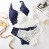 Sexy Lace Women Underwear Set Seamless Wire Free Bra Sets ATHLEXES
