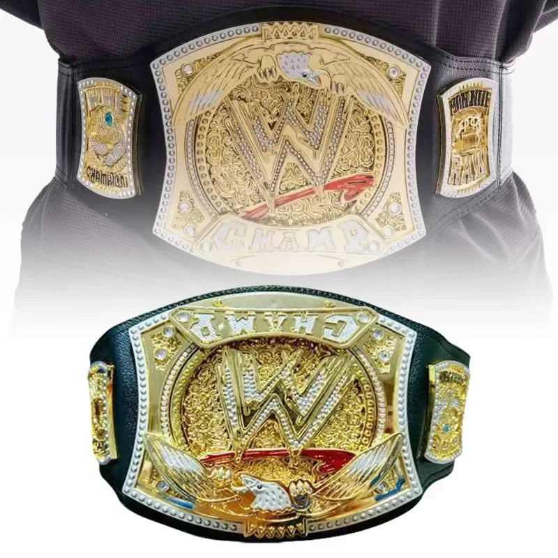 Gold Wrestling Champion Cosplay Belt for Gladiators & Halloween ATHLEXES
