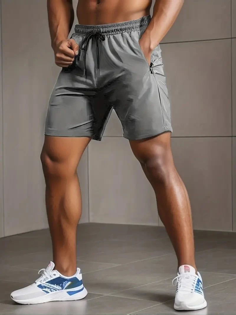 UETEEY Quick-Dry Gym Shorts for Men Fitness ATHLEXES