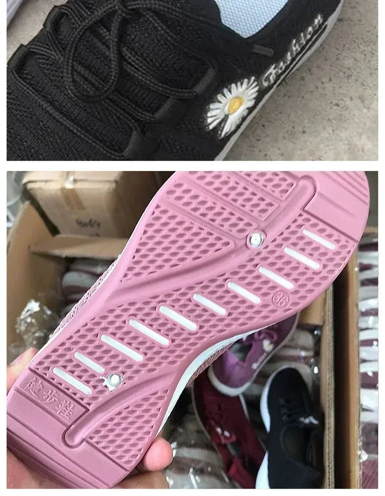 Women's True Fly Weaving Casual Sports Shoes - BreezeWalk Elegance ATHLEXES