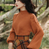 French Lady Vintage Plaid Sweater & High Waist Skirt Set ATHLEXES