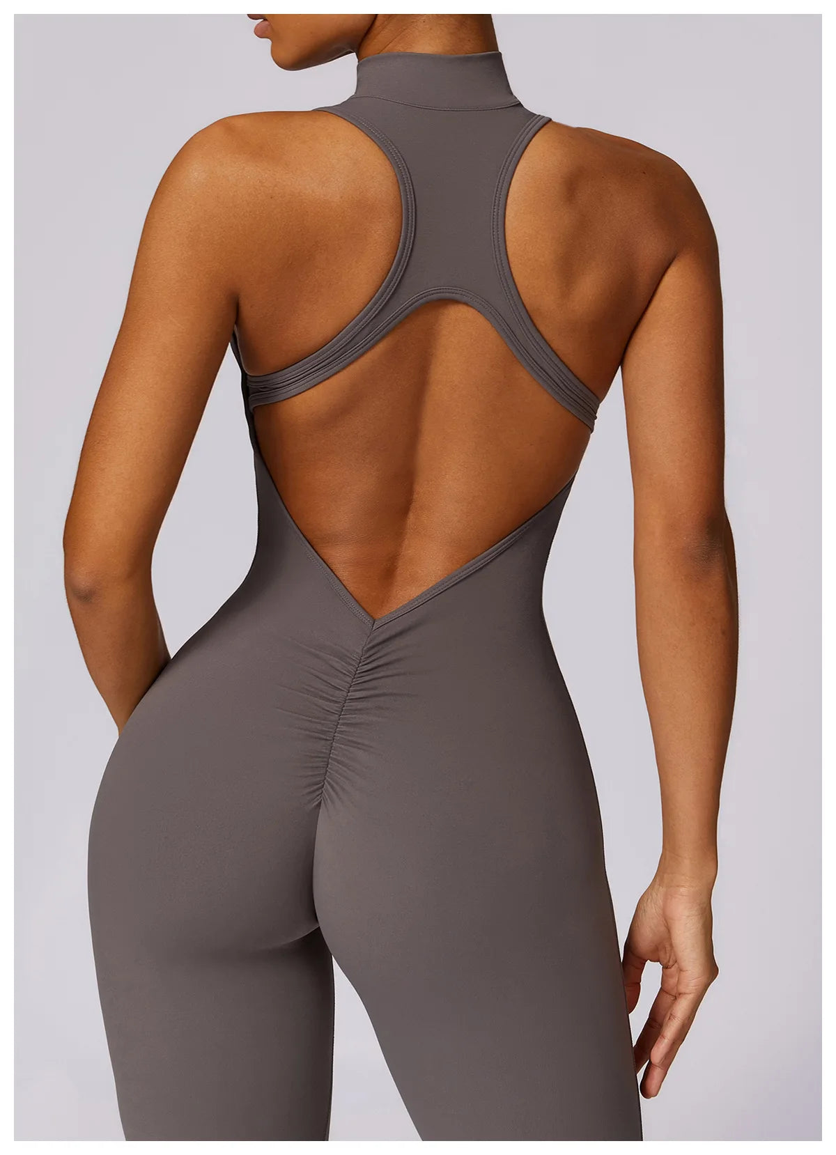 V-Back One-Piece Sports Jumpsuit ATHLEXES