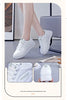 Breathable Leather Lace-Up Platform Sneakers for Women ATHLEXES