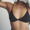 Luxe Deep-V Triangle Bralette for Women ATHLEXES