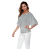 Chic Summer V-Neck Batwing Tee for Women S-5XL ATHLEXES