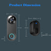 SmartGuard 1080P WiFi Video Doorbell Camera ATHLEXES