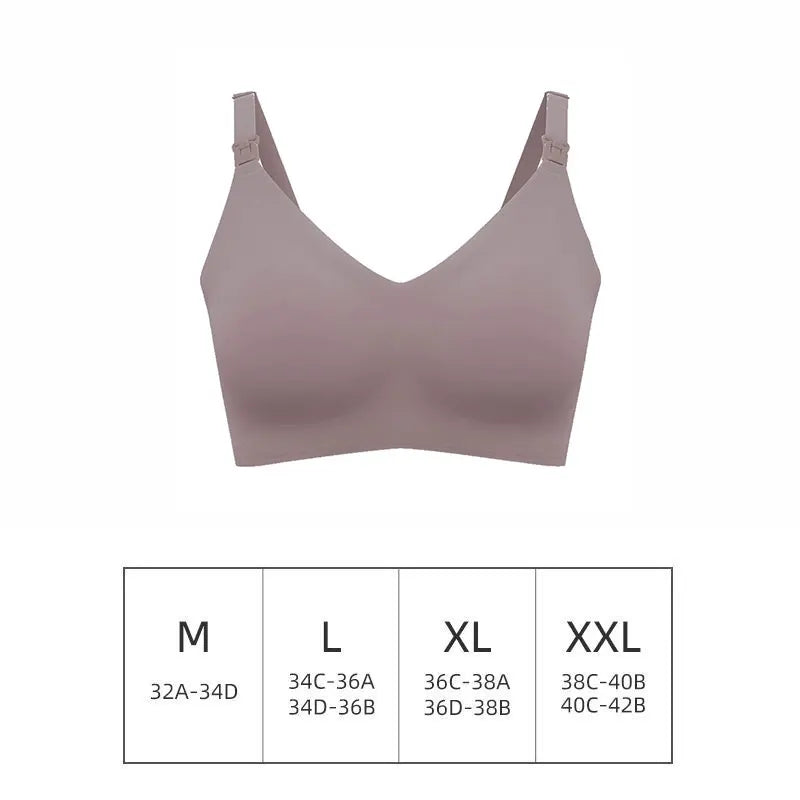 Ultra Thin Seamless Nursing Bra with Maternity Support ATHLEXES