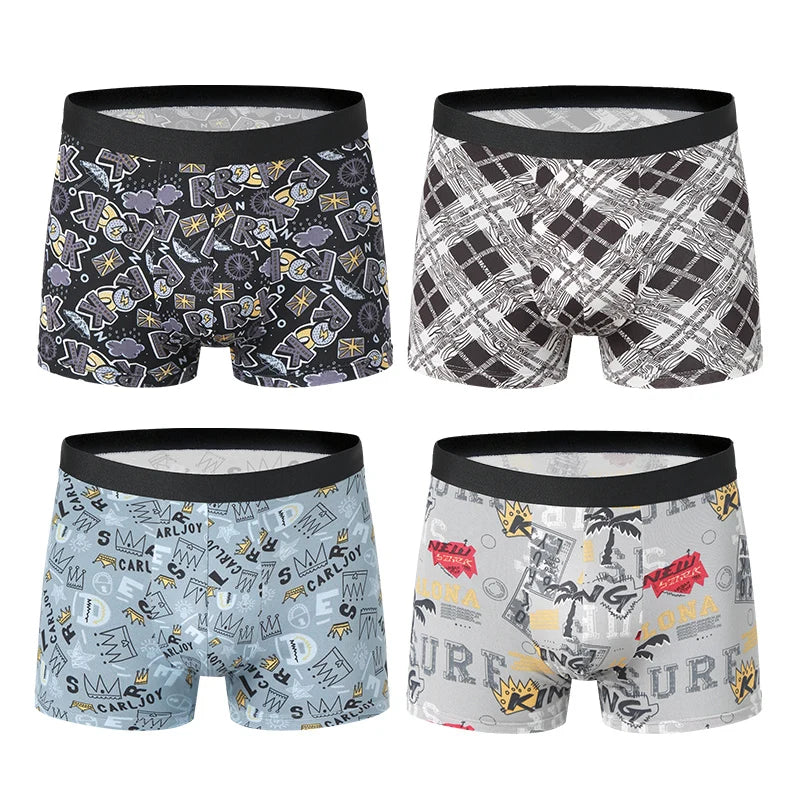 LuxStyle Printed Boxer Shorts for Men ATHLEXES