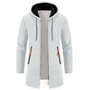 Urban Luxe Zippered Hoodie: Oversized Black Winter Sweatwear ATHLEXES