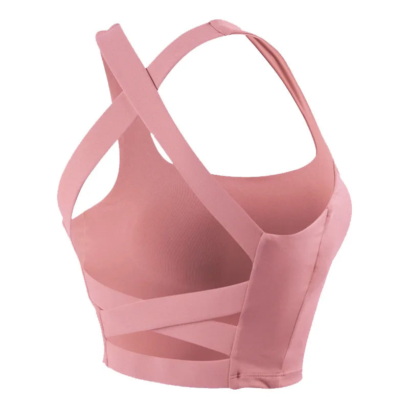 ElevateFit Women's Cross-Back Sports Bra ATHLEXES
