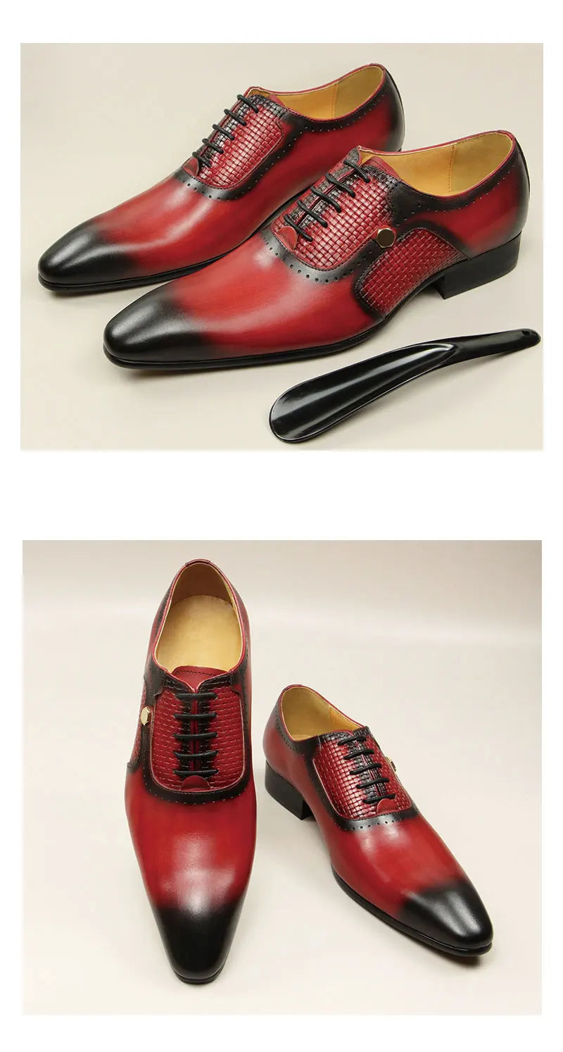 Elegant Lace-Up Oxford Shoes for Men ATHLEXES