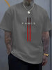 Paris Cotton Casual Loose Fit Tee ATHLEXES