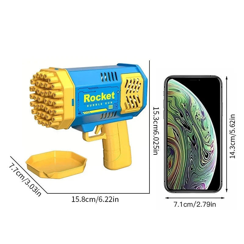 BubbleBurst 40 Hole Electric Bubble Blower ATHLEXES