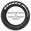 Custom 3D Tire Lettering Stickers for Your Car ATHLEXES