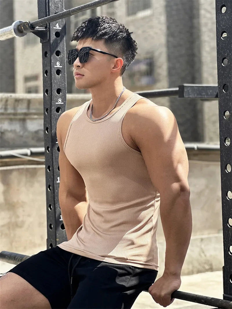 Vanguard Slim Fit Men's Training Tank Top ATHLEXES