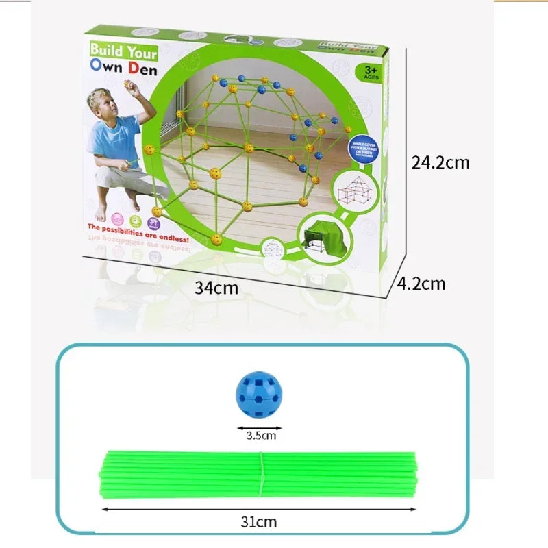 Creative Fort Builder Kits for Kids' Playtime Fun ATHLEXES