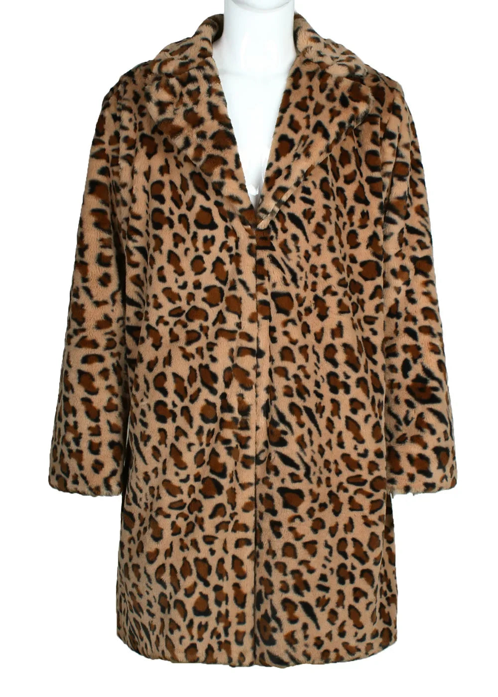 Faux Fur Leopard Coat ATHLEXES