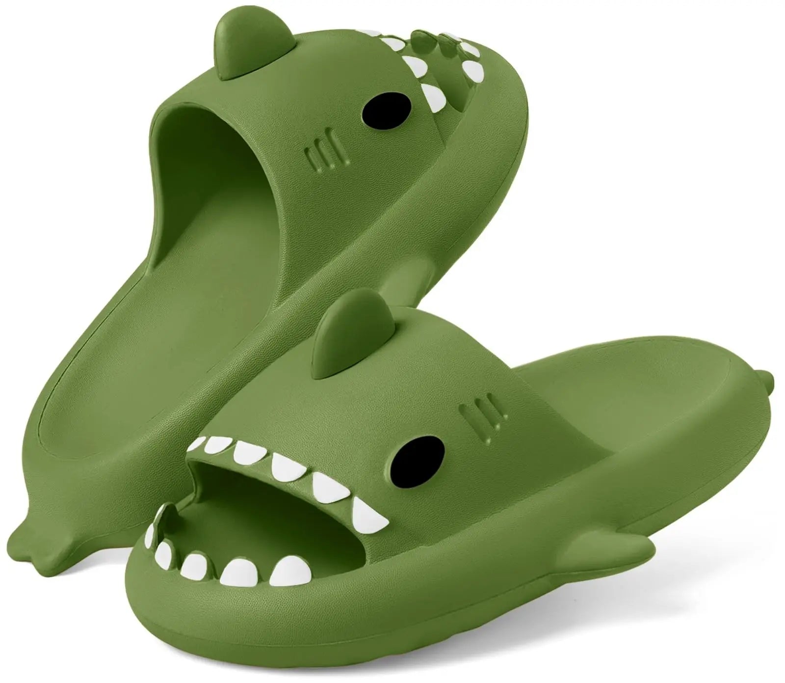 Kidmi Shark Slide Sandals for Beach and Pool ATHLEXES