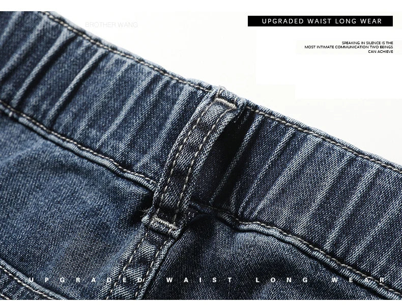 Summer Comfort Stretch Men's Loose Jeans ATHLEXES