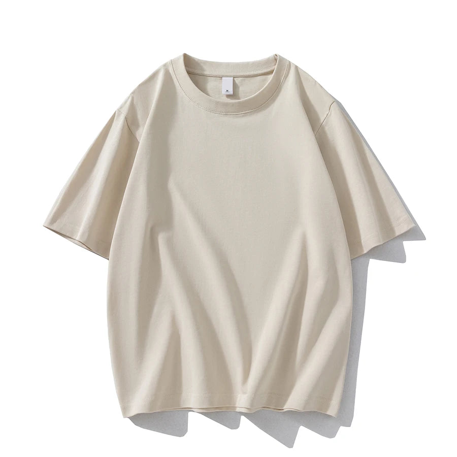 WAVLATII Premium 100% Cotton Casual Oversize Tees for All ATHLEXES