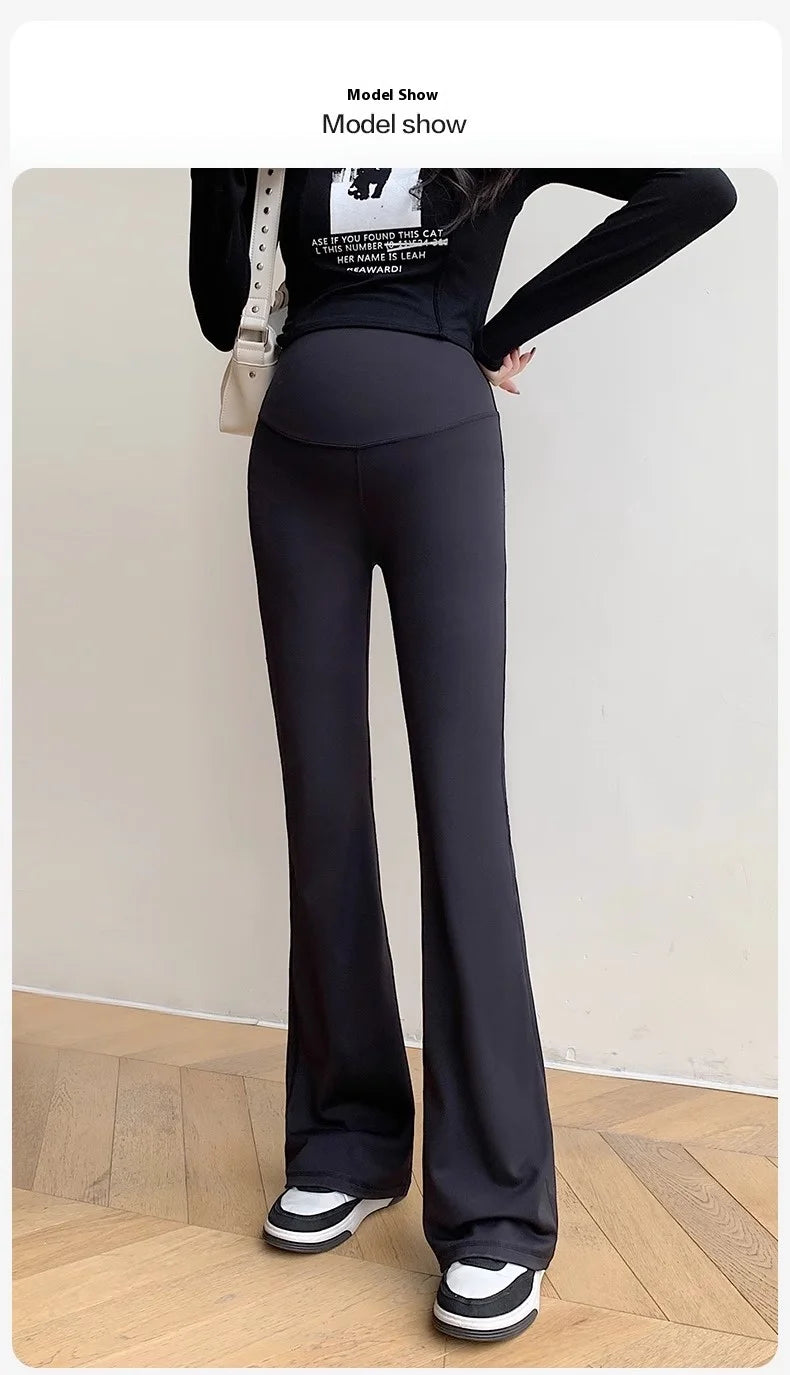 BellyComfort Flare Maternity Yoga Pants ATHLEXES