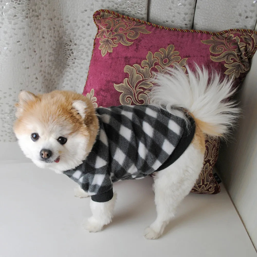ChicWarm Fleece Dog Sweaters for Winter Chihuahua Comfort ATHLEXES