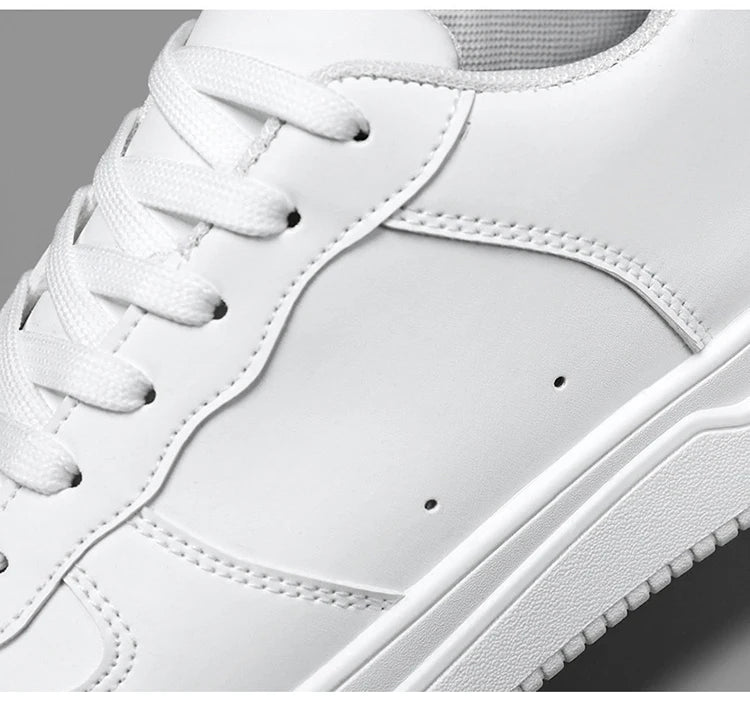Cozok Breathable White Casual Sneakers for Men ATHLEXES