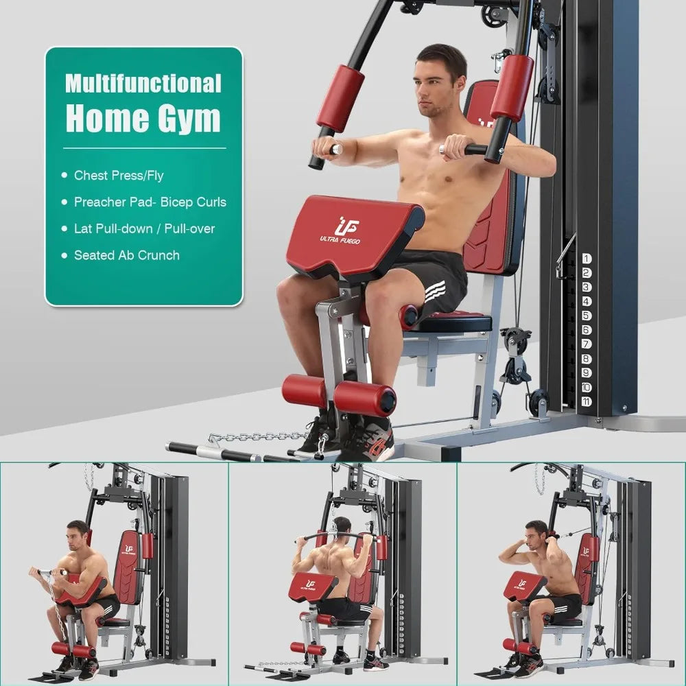 Ultra Fuego Full Body Home Gym Workout Station ATHLEXES