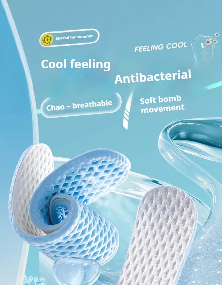 CoolStep Breathable Memory Foam Insoles ATHLEXES