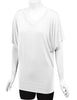 Chic Summer V-Neck Batwing Tee for Women S-5XL ATHLEXES