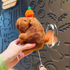 Plush Capybara Keychain Pendant Toy ATHLEXES