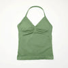 Vibrant Strappy Yoga Tank with Built-In Bra ATHLEXES