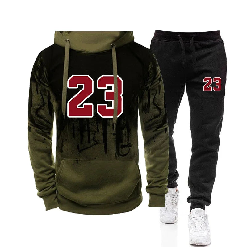 Trendy Comfort Hoodies and Jogging Set for Men ATHLEXES