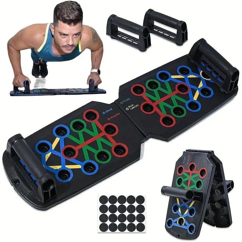 PowerPush Pro Home Workout Board for Abs and Chest ATHLEXES