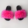 Luxury Faux Fur Slides for Women - Summer Comfort ATHLEXES