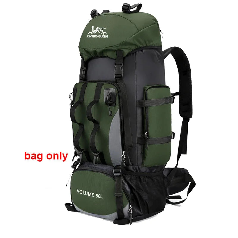 Voyager 90L Waterproof Hiking Backpack ATHLEXES