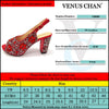 Venus Chan Green Crystal High Heel Wedding Sandals ATHLEXES