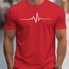 Graphic Cotton Casual Tee for Men ATHLEXES