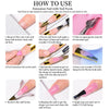 Mtssii 8ml Clear Nail Gel Art Extension & Carving Varnish ATHLEXES