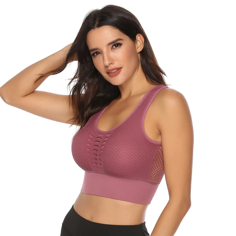 QuickDry Backless Yoga Sports Bra Tank Top ATHLEXES