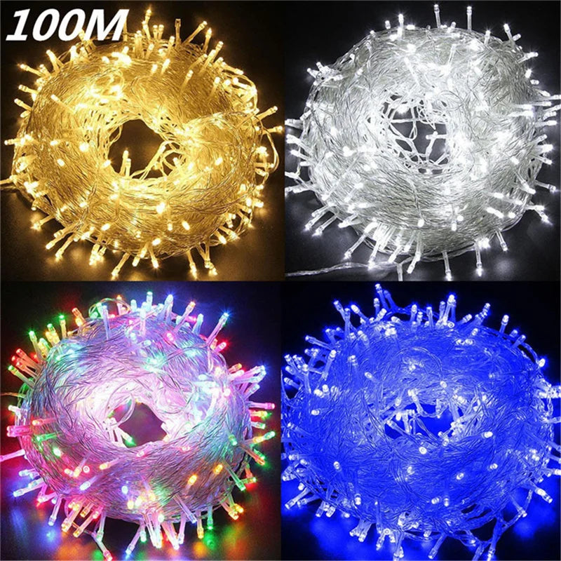 Enchanting Xmas LED String Lights - 100M & More ATHLEXES